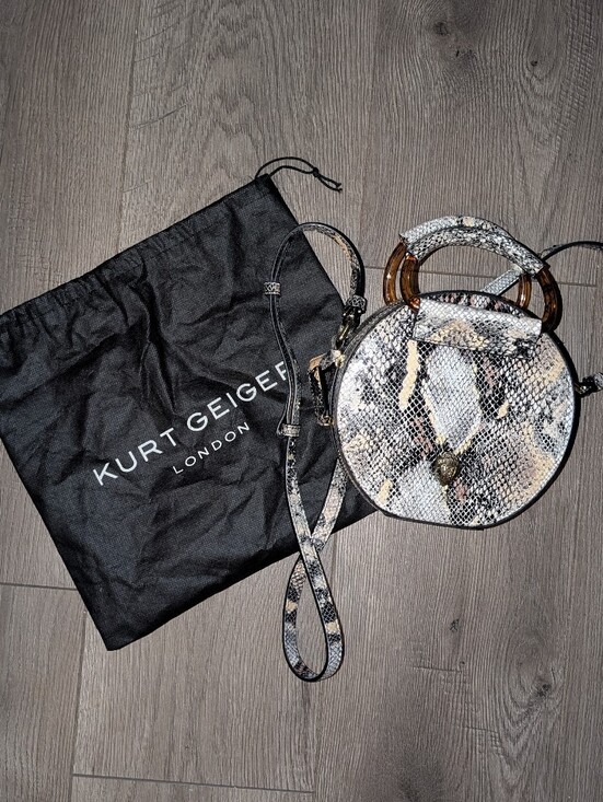 Kurt Geiger Handbags - Kurt Geiger Snake Print Bag